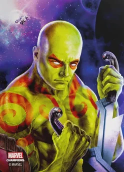 Gamegenic - Marvel Champions Fine Art Sleeves: Drax (50 stuks)