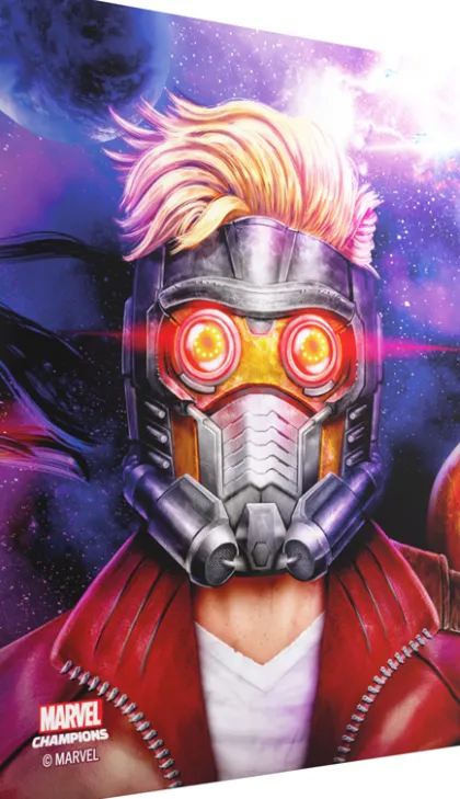 Gamegenic - Marvel Champions Fine Art Sleeves: Star Lord (50 stuks)