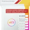 Gamegenic Matte Board Game Sleeves - Ruby 46 x 71 mm (50 stuks)
