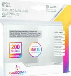 Gamegenic Matte Sleeves Value Pack (200 stuks)