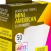 Gamegenic Mini American Board Game Sleeves - Clear Matte 44 x 71 mm (50 stuks)