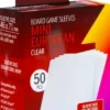 Gamegenic Mini European Board Game Sleeves - Clear 44 x 71 mm (50 stuks)