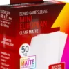 Gamegenic Mini European Sleeves - Clear Matte (50 stuks)