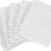 Gamegenic 18-Pocket Sideloading Pages White (10 stuks)