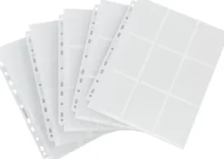 Gamegenic 18-Pocket Sideloading Pages White (50 stuks)