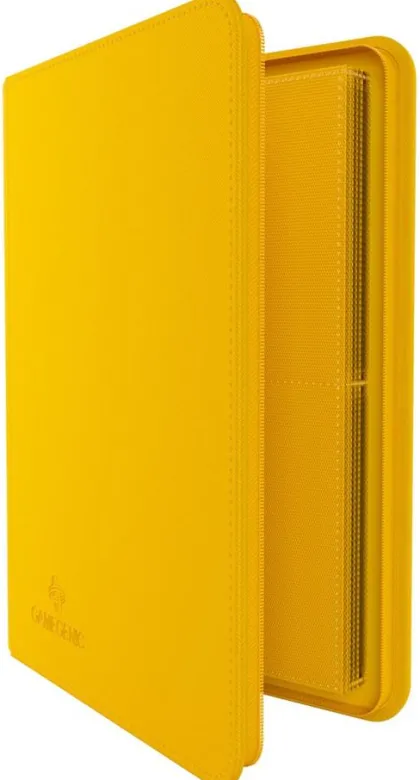 Gamegenic - Portfolio Zip-Up Album 8-Pocket: Yellow