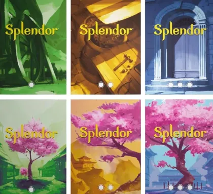 Gamegenic - Prime Art Sleeves: Splendor (120 stuks)