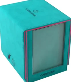 Gamegenic - Sidekick Pro 100+ XL Convertible Deckbox: Teal/Pink