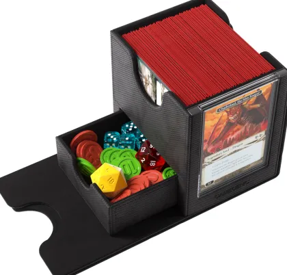 Gamegenic - Sidekick Pro 100+ XL Convertible Deckbox: Black