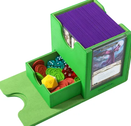 Gamegenic - Sidekick Pro 100+ XL Convertible Deckbox: Green