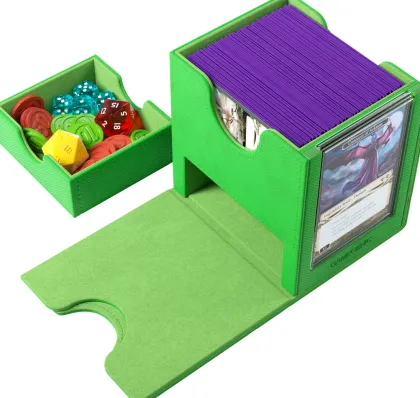 Gamegenic - Sidekick Pro 100+ XL Convertible Deckbox: Green