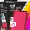 Gamegenic Sleeves Matte Prime Red (100 stuks)