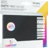 Gamegenic Sleeves Matte Prime Black (100 stuks)