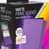 Gamegenic Sleeves Matte Prime Purple (100 stuks)