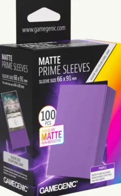 Gamegenic Sleeves Matte Prime Purple (100 stuks)