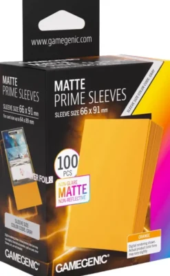 Gamegenic Sleeves Matte Prime Orange (100 stuks)