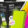 Gamegenic Sleeves Matte Prime Lime (100 stuks)