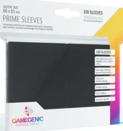 Gamegenic Sleeves Prime Black (100 stuks)