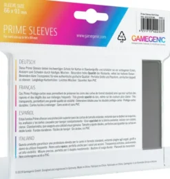 Gamegenic Sleeves Prime Dark Gray (100 stuks)