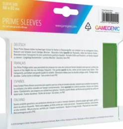 Gamegenic Sleeves Prime Green (100 stuks)