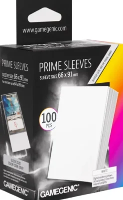Gamegenic Sleeves Prime White (100 stuks)