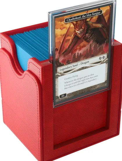Gamegenic - Squire Plus 100+ XL Convertible Deckbox: Red