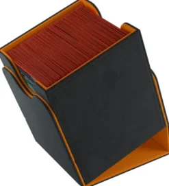 Gamegenic - Squire 100+ XL Convertible Deckbox: Black/Orange