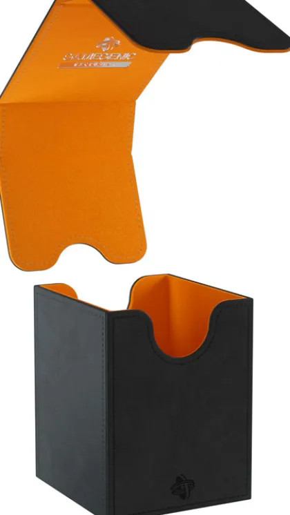 Gamegenic - Squire 100+ XL Convertible Deckbox: Black/Orange