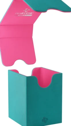 Gamegenic - Squire 100+ XL Convertible Deckbox: Teal/Pink