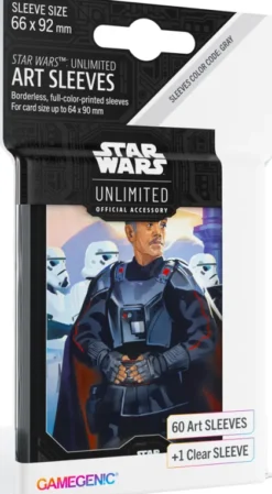 Gamegenic Star Wars: Unlimited - Art Sleeves: Moff Gideon (60 stuks)