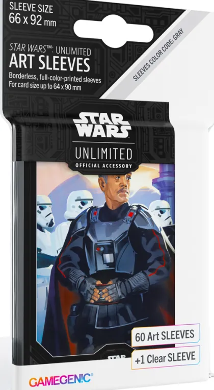 Gamegenic Star Wars: Unlimited - Art Sleeves: Moff Gideon (60 stuks)