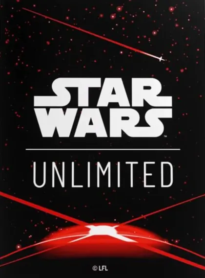 Gamegenic Star Wars: Unlimited - Art Sleeves: Space Red (60 stuks)