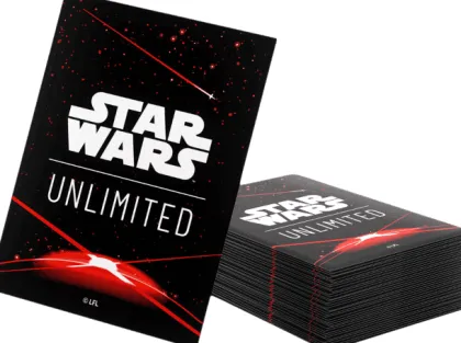 Gamegenic Star Wars: Unlimited - Double Sleeving Pack: Card Back Red (60 stuks)