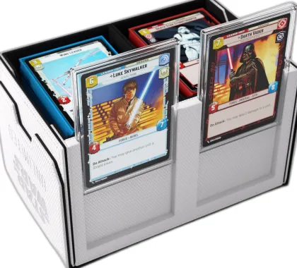 Gamegenic Star Wars: Unlimited - Double Deck Pod 120+: White & Black