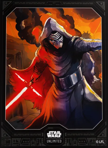 Gamegenic Star Wars: Unlimited - Art Sleeves: Kylo Ren (60 stuks)