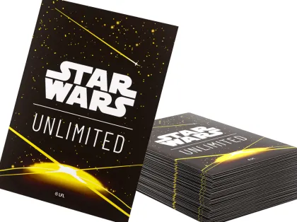 Gamegenic Star Wars: Unlimited - Art Sleeves: Card Back Yellow (60 stuks)