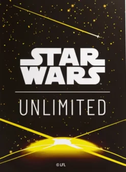 Gamegenic Star Wars: Unlimited - Art Sleeves: Card Back Yellow (60 stuks)