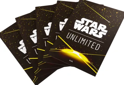 Gamegenic Star Wars: Unlimited - Art Sleeves: Card Back Yellow (60 stuks)