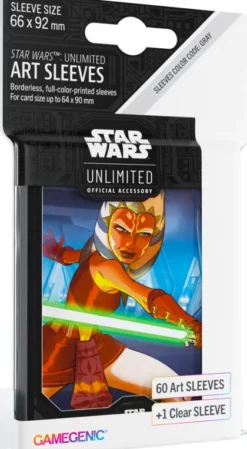 Gamegenic Star Wars: Unlimited - Art Sleeves: Ahsoka Tano (60 stuks)