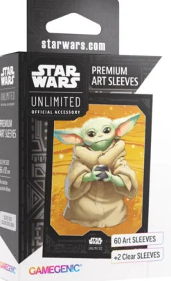 Gamegenic Star Wars: Unlimited - Premium Art Sleeves: Grogu (60 stuks)