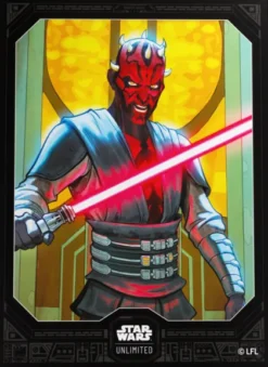Gamegenic Star Wars: Unlimited - Art Sleeves: Darth Maul (60 stuks)