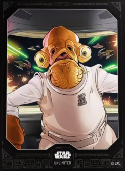 Gamegenic Star Wars: Unlimited - Art Sleeves: Admiral Ackbar (60 stuks)