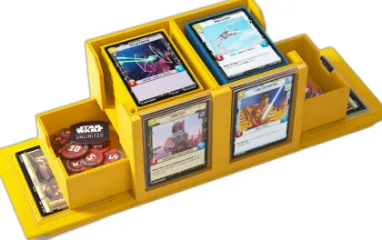 Gamegenic Star Wars: Unlimited - Double Deck Pod 120+: Yellow