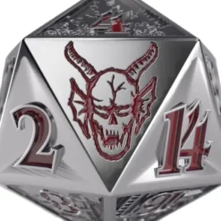 Gamegenic - Stranger Things Metal Die D20: Hellfire Club