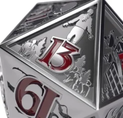 Gamegenic - Stranger Things Metal Die D20: Hellfire Club