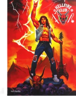 Gamegenic Stranger Things - Premium Art Sleeves: Eddie Munson (50 stuks)