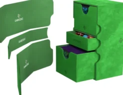 Gamegenic - Stronghold 200+ XL Convertible Deckbox: Green