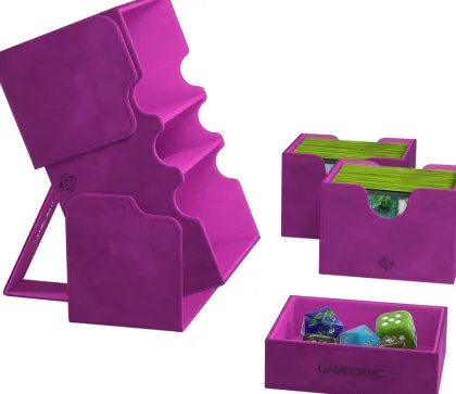 Gamegenic - Stronghold 200+ XL Convertible Deckbox: Purple