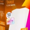 Gamegenic Tarot Board Game Sleeves - Clear Matte 73 x 122 mm (50 stuks)