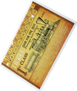 Gamegenic Ticket To Ride Sleeves - US Art (152 stuks)